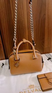 (不議價)全新Delvaux Nano Cool Box 焦糖