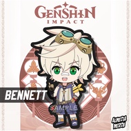 GANTUNGAN Bennett Genshin Impact Keychain / Bennett Genshin Impact Keychain