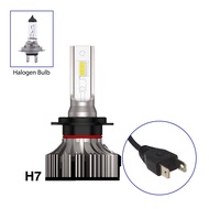 *1Year Warranty* Avanstar Motors 2PCS Mini Car LED Headlight Headlamp 4300K/6000K/8000K H1 H3 H4 H7
