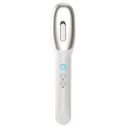 1MHZ Hair Growth Comb Anti-Hair Loss Medicinal Scalp Massage Comb Plastic+Metal Red Blue LED Light T