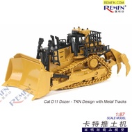 DM 1: 87 Cat D11 Dozer Carter Bulldozer Alloy Engineering Forklift Limingfang Model 85777