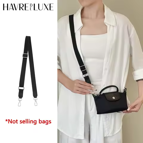 Canvas bag shoulder strap for Longchamp mini bag durable fashion Replacement Shoulder Strap bag modi