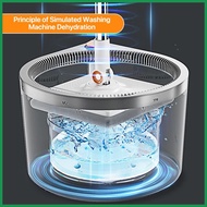 ۞ ✎ ∇ Joybos Self Wash Spin Mop 360 Spinner Flat Mop Clean and dirty water separation tank/mop clot