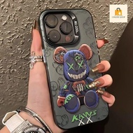HP KAWS LL42 43 Premium Case Trendy bear Kawshp For Samsung A07 A17 06 A16 A05 A05S J2 Prime J7Prime