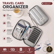 RFID Passport Holder Travel Wallet Waterproof Passport Bag Card Organizer Document Pouch Dompet Pasp