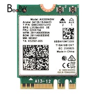 AX200 AX200NGW Network Card M.2 NGFF 2.4Ghz/5G WI-FI 6 2974Mbps WiFi Card 802.11Ax Bluetooth 5.2 WiF
