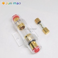 【♚】1set 30A 40A 50A 60A 70A 80A 100A AGU 10*38MM Fuse & Holder Car Audio Refit Fuse Holder Car Stere