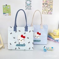 Tote Shopping Bag Bag kt Japanese Bag Lunch Box Version Cartoon Bag Canvas Bag Large Capacity Korean