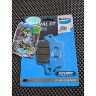 BENDIX BRAKE PAD HONDA CLICK125I/150I GAME GAME CHANGER