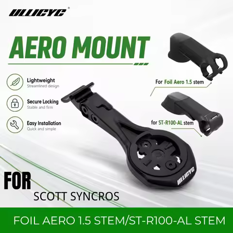 BIKE MOUNT For SCOTT SYNCROS FOIL AERO 1.5 STEM/ST-R100-AL STEM for Garmin1050 Wahoo Giant GPS Bryto