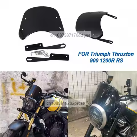 For RoyalEnfield Royal Enfield Hunter 350 Motorcycle Accessories Retro Windscreen Windshield Wind Sc