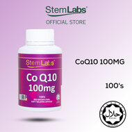 StemLabs CoQ10 100mg Energy Booster | Improve Stamina | Heart Health TTC EXP 1/2028 (Made in New Zea