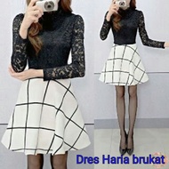 { THABI } HN DRES HARIA BRUKAT DRESS/ BROCADE DREES BROCADE DRESS/ BROCADE DRESS/ CLOTHES/ Wanita CH