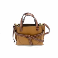 LOEWE 棕 Gate top handle 手提 肩背包