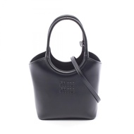 [Pre-owned] Miu Miu Ivy 2-Way Handbag 5BA3302E6YF0002 Leather 2-way Shoulder Bag for Women (New)