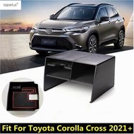 Car Central Control Armrest Storage Box Pallet Container Tray Holder For Toyota Corolla Cross 2021 -2023 Interior Access