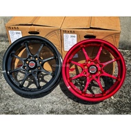 New Car Sport Rim SSW AUTO OPTIONS WHEELS CE28 Rim - 15x6.5J 8x100/114.3 ET40 - RDA Red & BK Black -