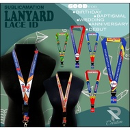 Customizable DepEd Matatag School Id Lace lanyard sling Id Cord1 inch