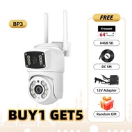 [BP3Super Set]V380 BP3Waterproof Outdoor2MP WiFi CCTV Camera Connect Mobile Phone Wireless Dual Lens