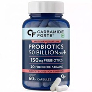 Carbamide Forte Probiotics 50 Billion CFU + Prebiotics 60 Capsules