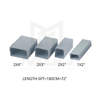 MAJU PVC TRUNKING (1X2X6 /2X2X6 /2X3X6 /2X4X6) FT