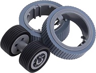 PA03670-0001 and PA03670-0002 Scanner Brake and Pick Roller Set Compatible with Fujitsu Fi-7160 Fi-7