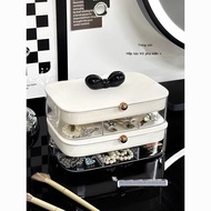 (HOT ITEM) Jewelry box2024Portable earring and necklace jewelry box, large capacity, ch