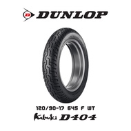 Dunlop D404 ใส่ Harley Davidson / Dyna / Sportster / Forty-Eight / Honda Rebel  ยางมอเตอร์ไซค์