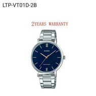 [2YEARS WARRANTY] LTP-VT01D-2B LADIES Watches ANALOG Watch LTP-VT01D-2 LTP-VT01D VT01D VT01Jam Tanga