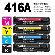 Compatible To H* 416A 416X W2040A W2040X Color Laserjet Pro MFP M479dw M479fnw M479fdw M454 M454nw M