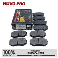 Nuvo-Pro Brake Pad Front Mitsubishi Fuso Canter 8pcs  VA-364K SET