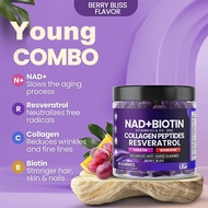 NAD+Biotin K Gummy Collagen Peptide Vitamin K & D Gummy [YJJ]