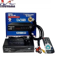 Cod Mitsuyama Set Top Box Tv Digital Paket Lengkap HDMI RCA Dongle