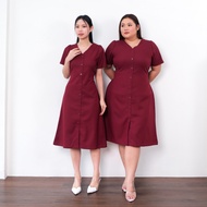 EGALE.ID - Harper Midi Dress | Petite Mid Jumbo Plus SizeBIG Dress Woman Dinner Dress Elegant