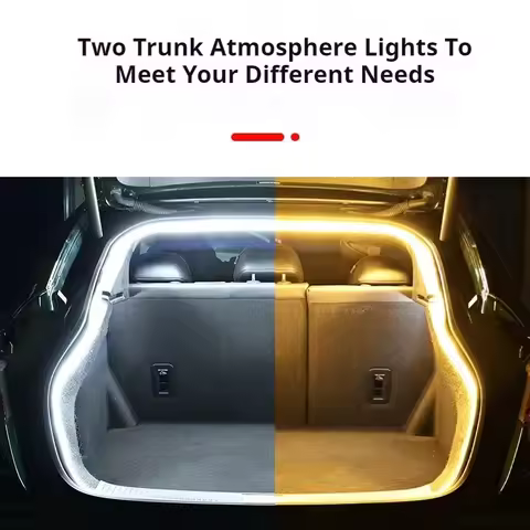 Rear Trunk LED Light Bar Strips Trunk Interior Decorative Lamp Strip Fit For BMW I3 I3S Auto Interio