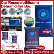 5PCS Reusable Silicone Moisture Absorber Vehicle Use Portable Dehumidifier Bag Car Interior Absorb W