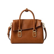 Fion Philo Tote Bag Womens Handbag Underarm Plant-Tanned Leather Briefcase Style Single Shoulder Cro
