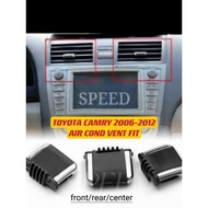 TOYOTA CAMRY ACV40 ACV41 AIRCOND VENT FIT CENTER REAR LEFT RIGHT AIRCOND VENT FIT CAMRY 2006-2012 RE