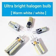 Halogen Bulb Crystal Light Source Corn Plug Bulb Pin Low Pressure 12V/220V G4 Thin Pin G9 Flat Pin 2