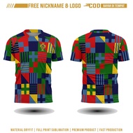 JERSEY TRAINING TIMNAS PORTUGAL free namset full costum