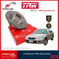 TRW จานดิสเบรคหน้า Honda City Type Z 1.3 1.5 ปี96-02 / จานดิสเบรก จานเบรก ซิตี้ / DF1815
