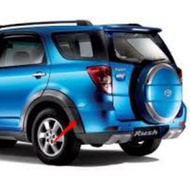 Toyota rush 2006-2010 over fender bumper belakang