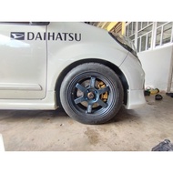 Brake disc odc  PnP Axia, Bezza, Myvi, Viva, Kelisa, Kenari dengan brake pad baru
