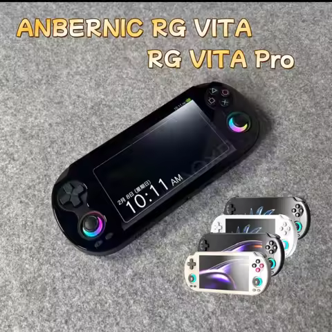 ANBERNIC RG VITA RG VITA Pro Handheld Game Console Android Video Gaming Player 5000mAh Supports AI S