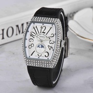 Frank Muller yy2024 New Style Fashionable Classy Watch Quartz Movement Light Luxury Diamond Ladies Watch