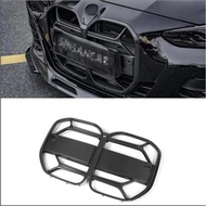 Good Dry Carbon Fiber Front Grille G22 Grill CSL Style For BMW 4 Series Coupe G22 G23 2021+ for Clas