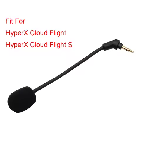 Headsets Microphone for Kingston HyperX Cloud Alpha S 2 II X Core Pro Cloud Flight Cloud9 Edition Ga