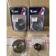 SPECIAL FLYWHEEL BALANCER RACING CUSTOM + SILENT GEAR 23T 24T LEO THAILAND FOR YAMAHA Y15ZR V1 V2