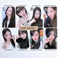 LE SSERAFIM Unforgiven Weverse Shop POB Fansign Benefits Official Photocard Chaewon Sakura Yunjin Ka