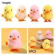Tooyful Chick Clockwork Doll Toy, Clockwork Hopping Chick Toy, High Quality Catching Wind Up Plush T
